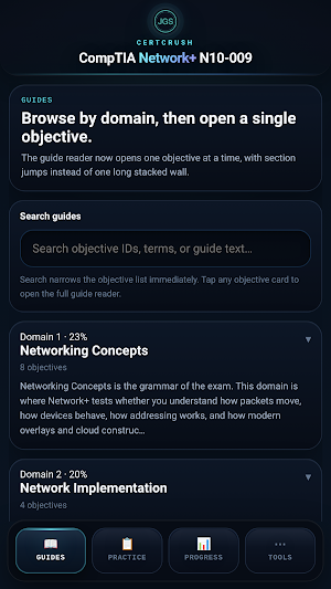 CertCrush: Network+ N10-009 Screenshot 0