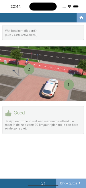 CBR Auto Theorie Examen Screenshot 3
