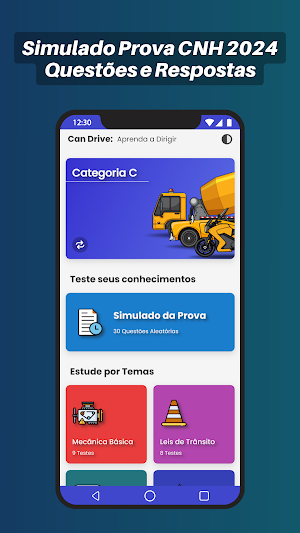 Simulado Prova CNH 2024 Screenshot 0