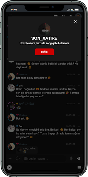Turk Azeri Chat | Azeri sohbet Screenshot 1