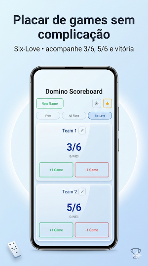 Dominó Scoreboard Screenshot 1