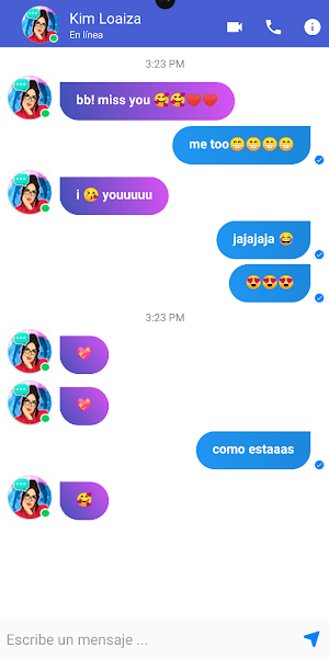 Kimberly Loaiza Chat & Call Screenshot 3