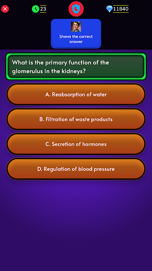 Anatomy Quiz: Trivia Body Game Screenshot 0