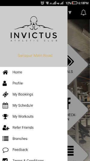 Invictus Athletic Club Screenshot 2