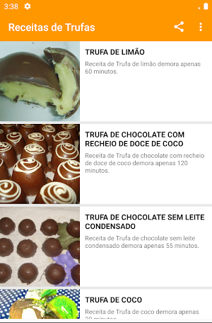 Receitas de Trufas Screenshot 2