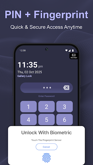 Safe Gallery Lock: Photo Vault Screenshot 3