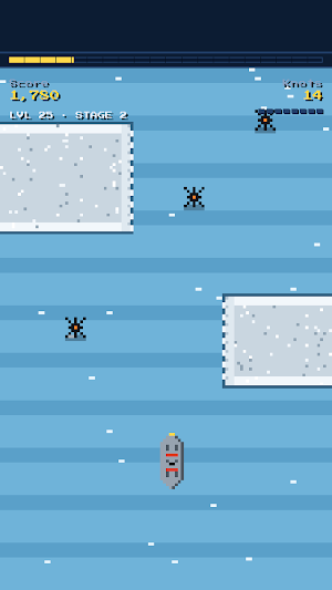 Sea Sprint: Retro Arcade Dodge Screenshot 3