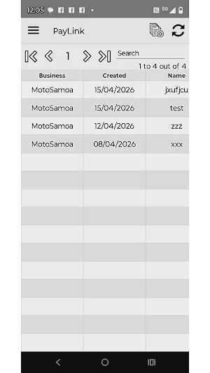 Samoa Payments Clients Screenshot 1