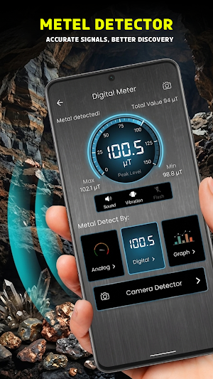 Metal Detector app Screenshot 0