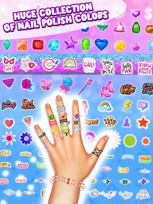 Nail Salon - nail polish games Screenshot 3