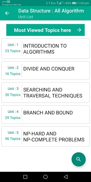 Data Structure and Algorithm screenshot 2
