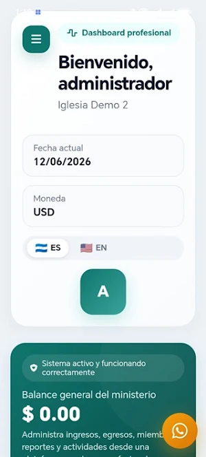 Iglesia Admin Pro Screenshot 0