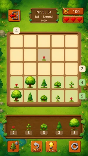 Forest Watch: Puzzle de Logica Screenshot 3