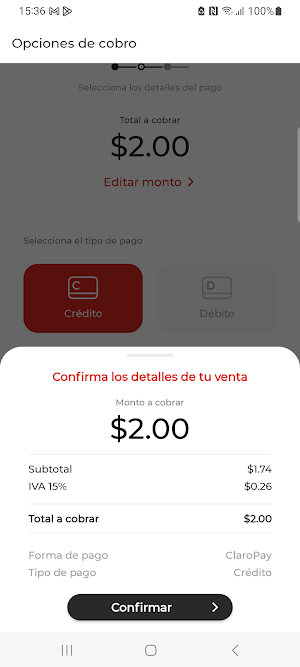 ClaroPay Ecuador Screenshot 3