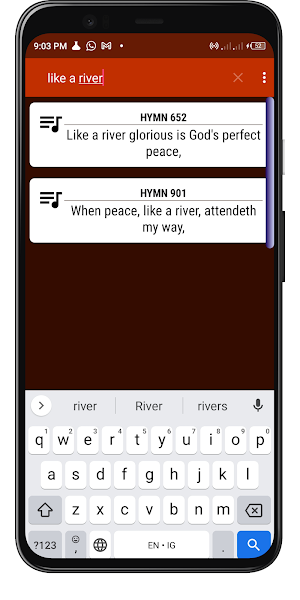 Sacred Songs & Solos Tunes Screenshot 3