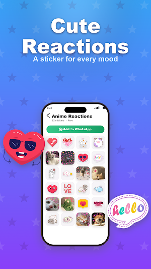 Anime Sticker Maker Studio Screenshot 0