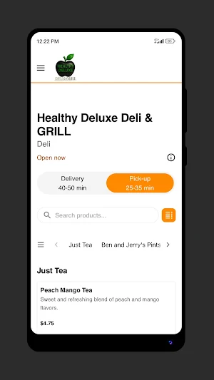 Healthy Deluxe Deli & GRILL Screenshot 1