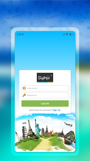 Skytrips - Flight Hotel Holida Screenshot 1