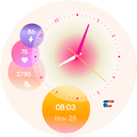 Fancy: Bubble Watch Face
