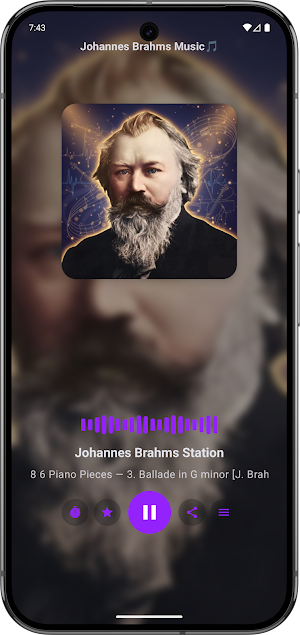 Johannes Brahms Music Screenshot 0