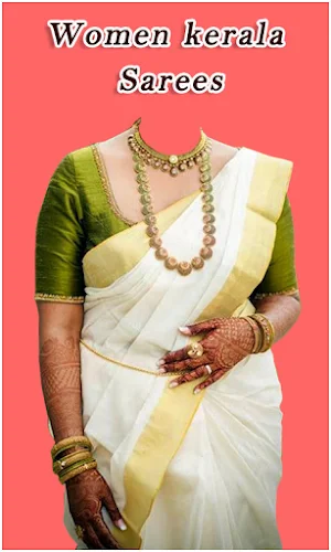 Women kerala Sarees Photo montage New Screenshot 3