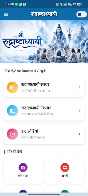 रुद्राष्टाध्यायी - Rudri Path Screenshot 0