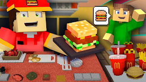 MCD Food Restaurant Mod MCPE Screenshot 1