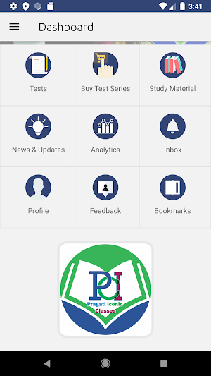 PRAGATI ICONIC CLASSES Screenshot 1