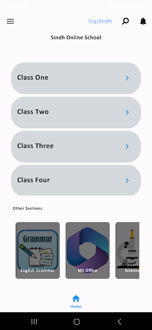 Sindh Online School Screenshot 1