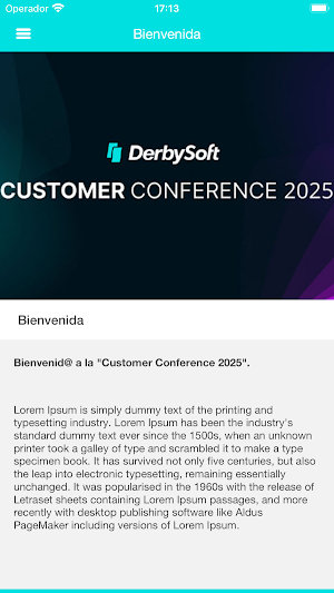 DerbySoft Customer Conference Screenshot 2