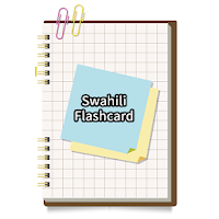 Swahili simple flash card