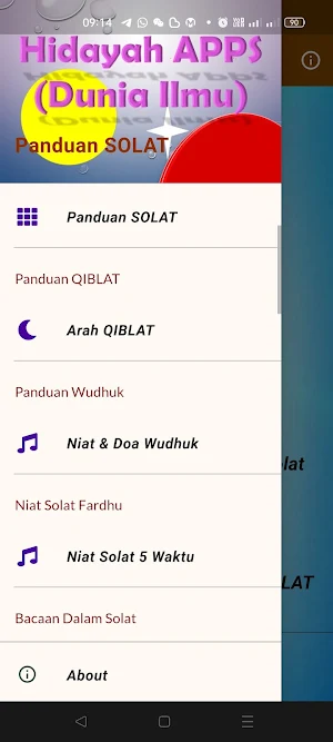 Panduan SOLAT & Arah QIBLAT Screenshot 0