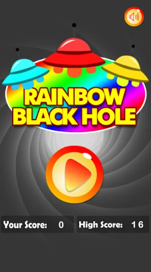 Rainbow Black Hole Screenshot 0