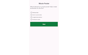 PosterQuiz Screenshot 1