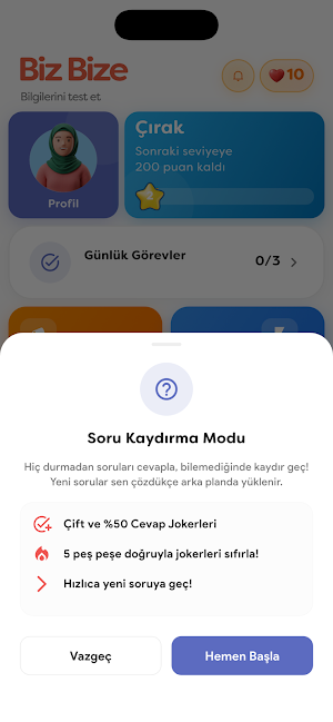 BizBize - İslami Bilgi Oyunu Screenshot 2