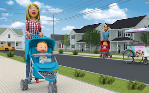 Real Pregnant Mother: Twin Baby Happy Family Life Screenshot 2