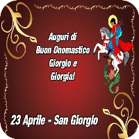 Auguri di San Giorgio