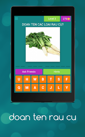 đoán tên rau củ Screenshot 3