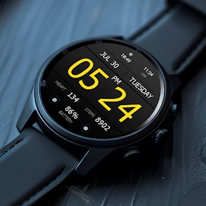Key WF34 Digital Watch Face Screenshot 2