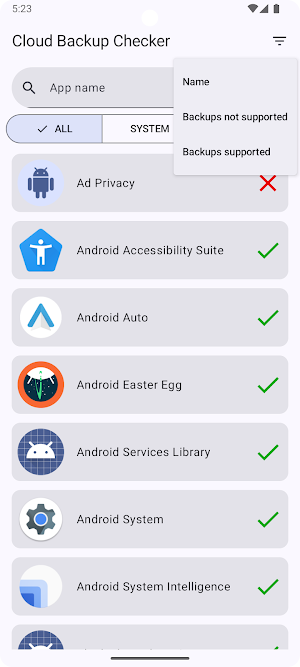 Cloud Backup Checker screenshot 5