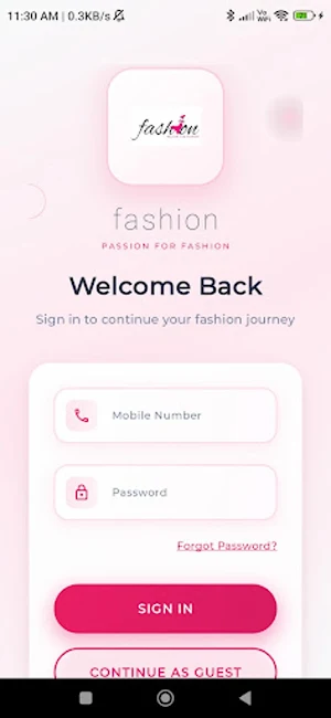 Fashion App Screenshot 3