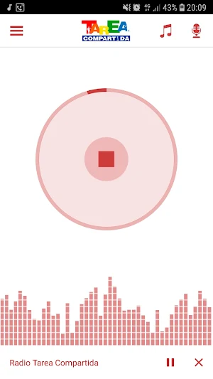 Radio Tarea Compartida Screenshot 0