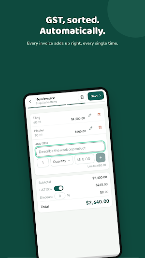 Invogo | Invoices on the go Screenshot 1