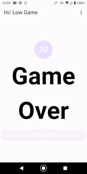 Hi-Low Screenshot 3
