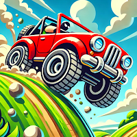 Mountain Climb Racing Car Game