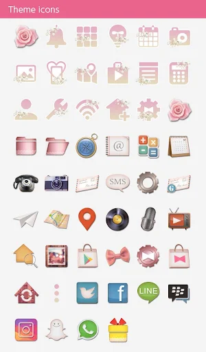 Roes Bouquet Theme Screenshot 3