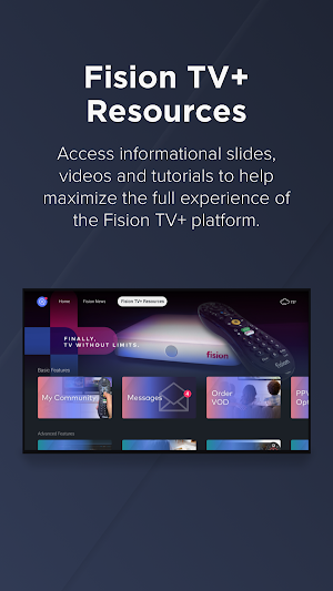 Fision TV+ My Community Screenshot 3