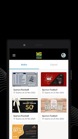 MG Sports Fundraising Screenshot 3