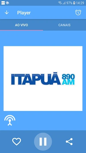 Rádio Itapuã 890 AM Screenshot 0