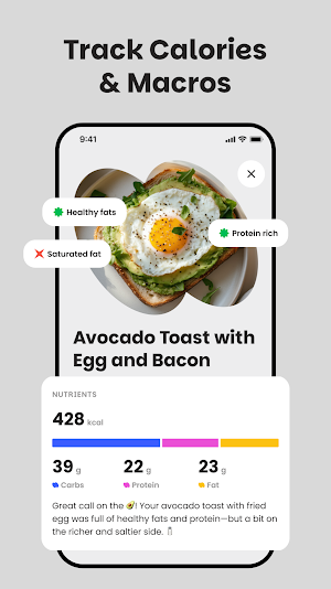 Michael: AI Calorie Tracker Screenshot 1